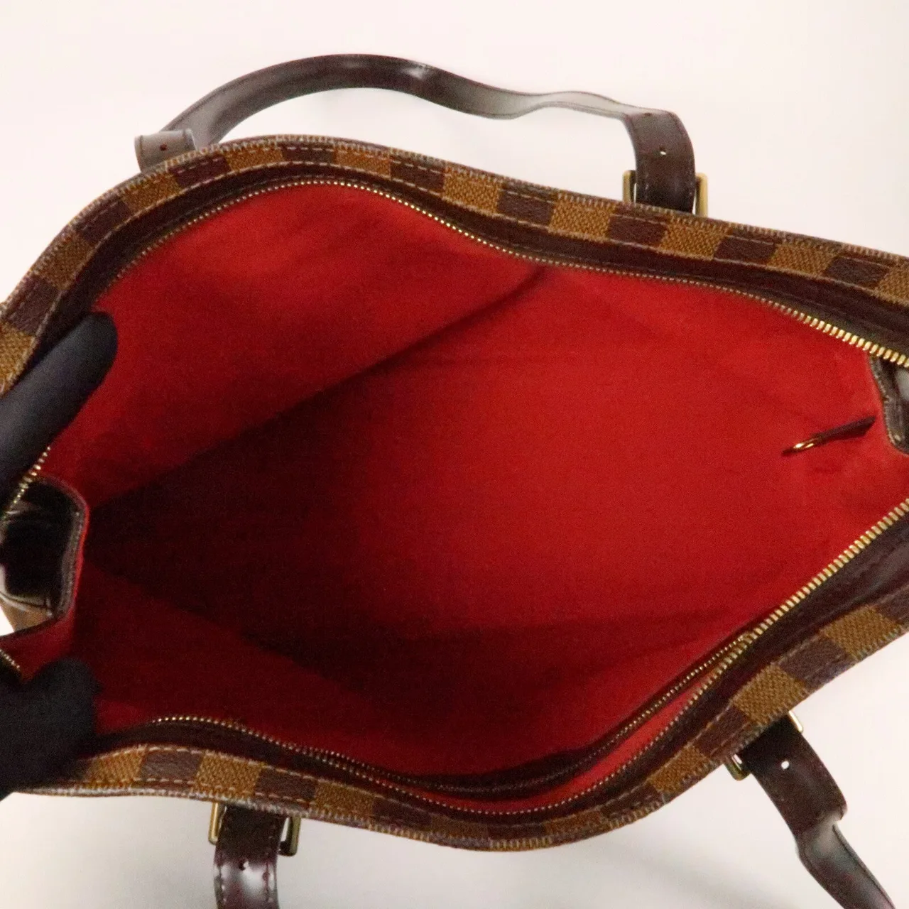 LOUIS VUITTON Chelsea N51119 托特包 塗層帆布 棕色 塗層帆布 中古品A - 縮圖 12