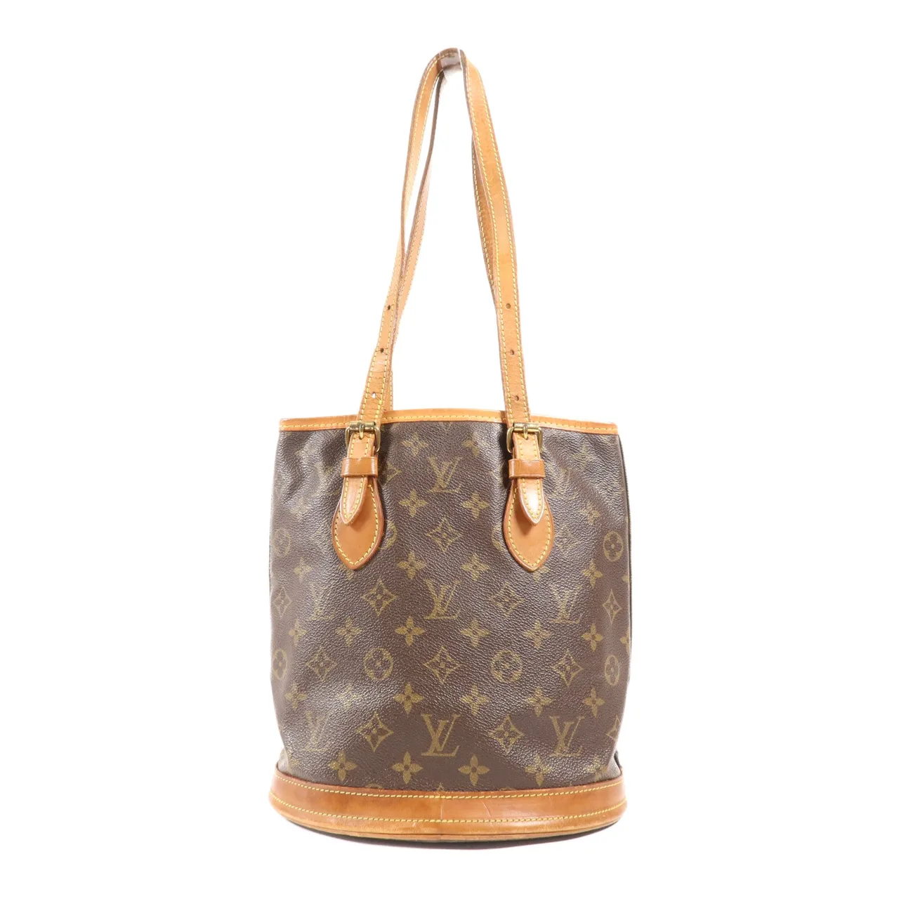 LOUIS VUITTON Bucket M42238 托特包 塗層帆布 棕色 塗層帆布 中古品C - 縮圖 2