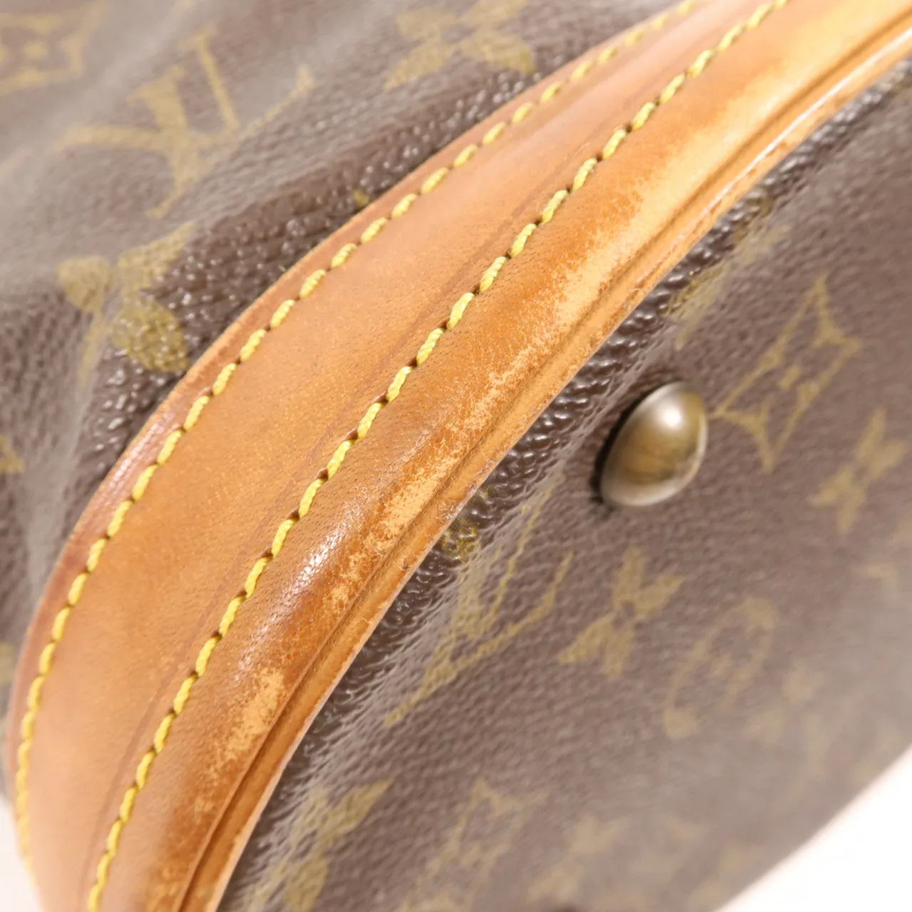 LOUIS VUITTON Bucket M42238 托特包 塗層帆布 棕色 塗層帆布 中古品C - 縮圖 10