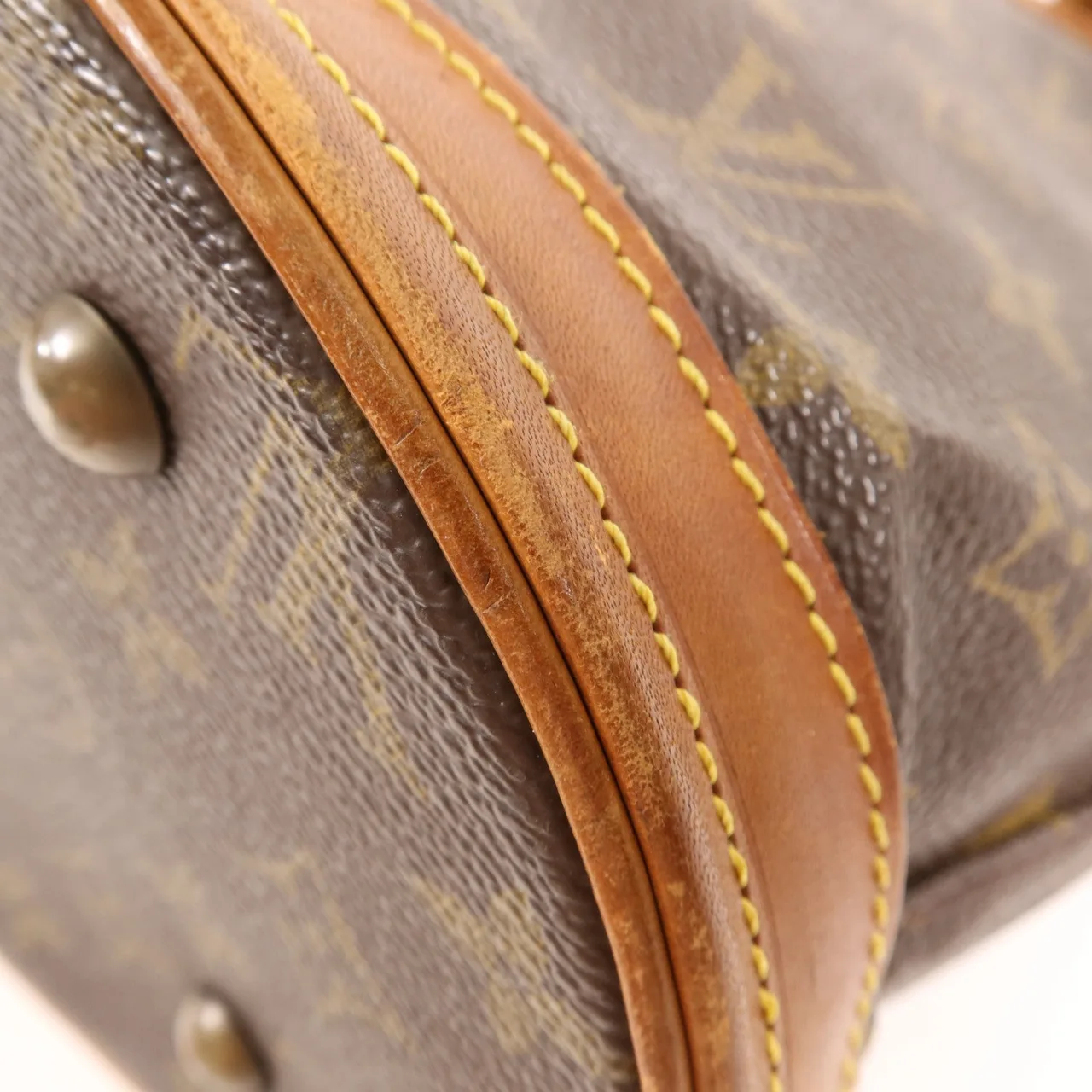 LOUIS VUITTON Bucket M42238 托特包 塗層帆布 棕色 塗層帆布 中古品C - 縮圖 11