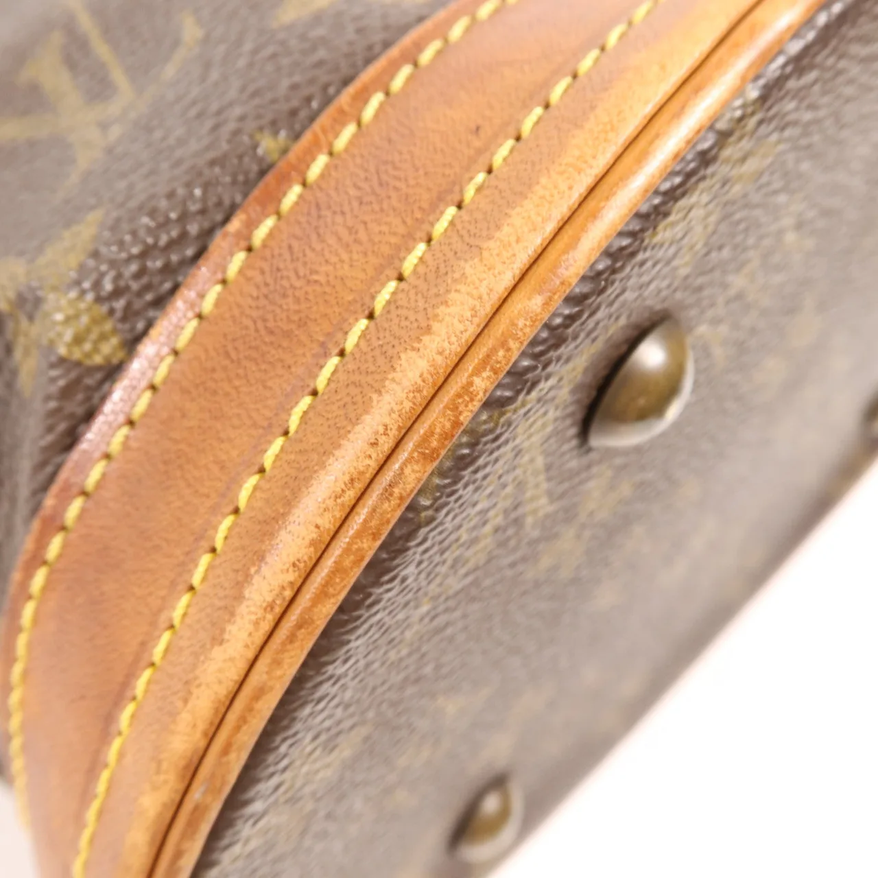 LOUIS VUITTON Bucket M42238 托特包 塗層帆布 棕色 塗層帆布 中古品C - 縮圖 12