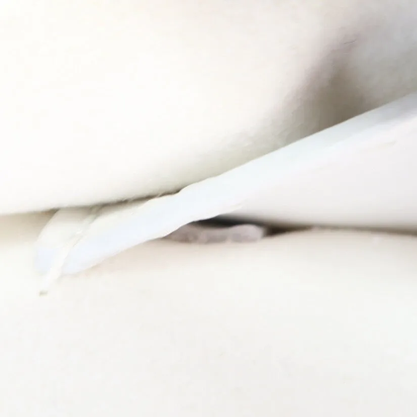 LOUIS VUITTON Multi Pochette M56466 肩背包 牛皮 白色 / White 牛皮 中古品B - 縮圖 6