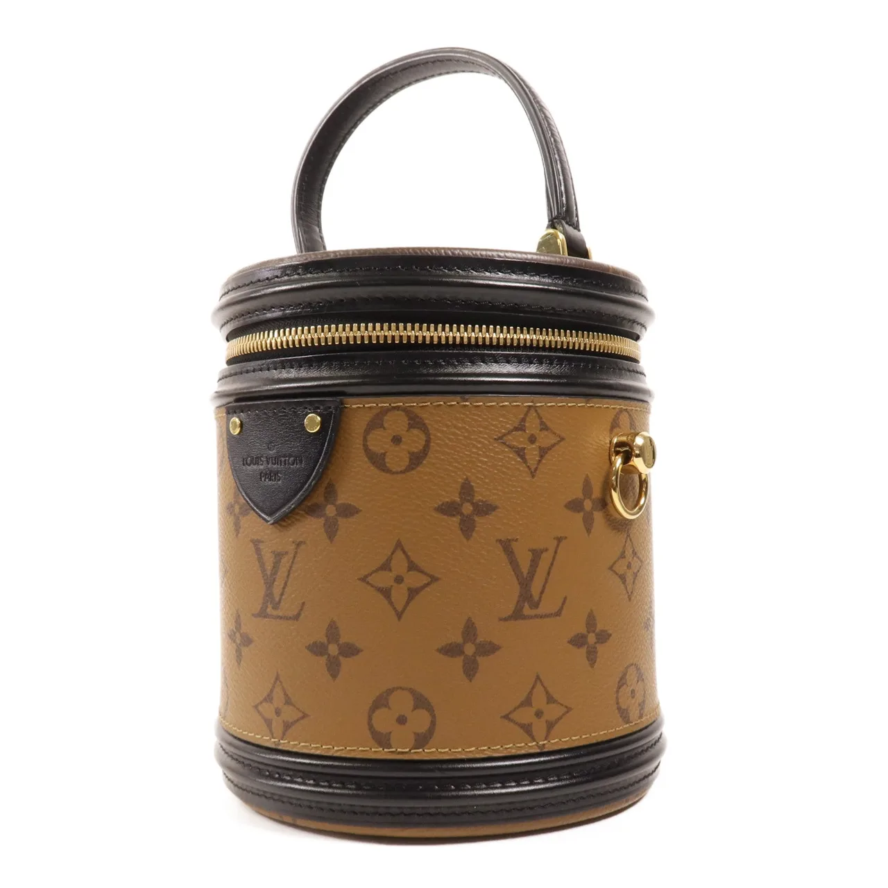 LOUIS VUITTON Cannes M43986 兩用包 塗層帆布 棕色 塗層帆布 中古品B - 縮圖 3