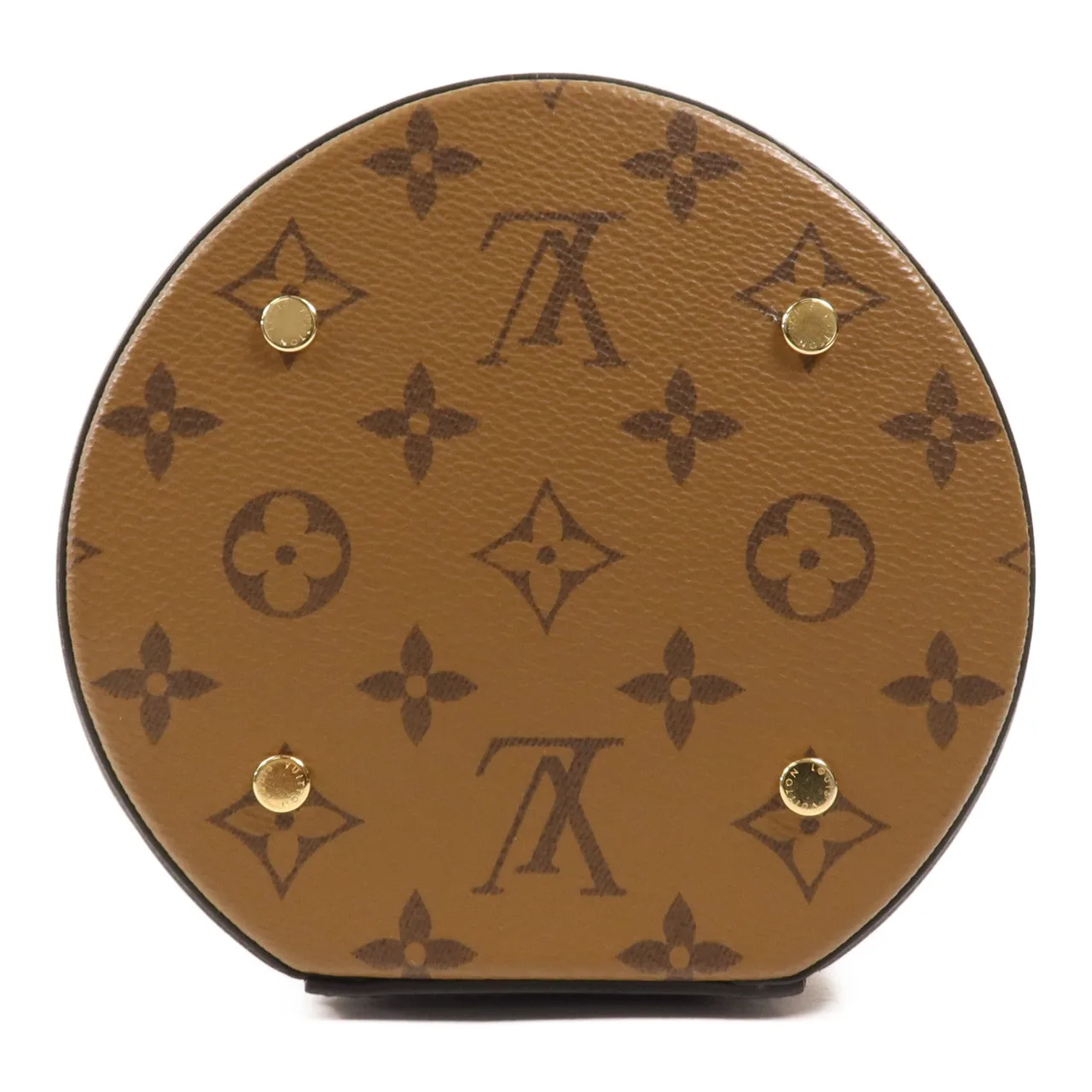 LOUIS VUITTON Cannes M43986 兩用包 塗層帆布 棕色 塗層帆布 中古品B - 縮圖 4