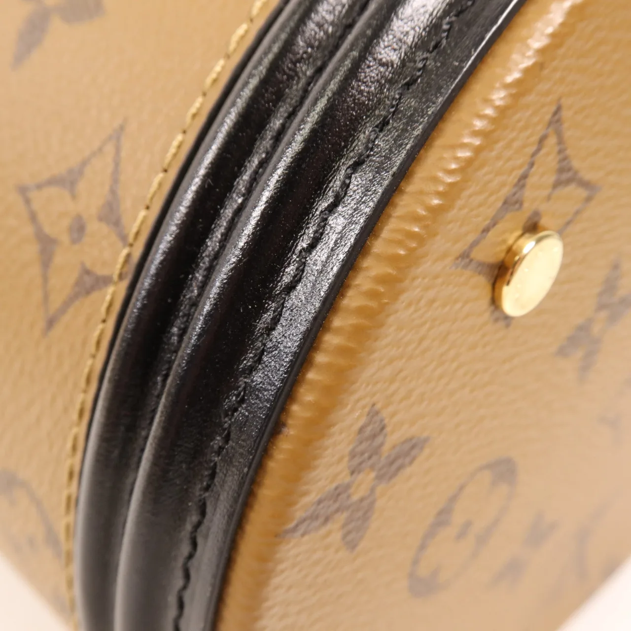 LOUIS VUITTON Cannes M43986 兩用包 塗層帆布 棕色 塗層帆布 中古品B - 縮圖 7