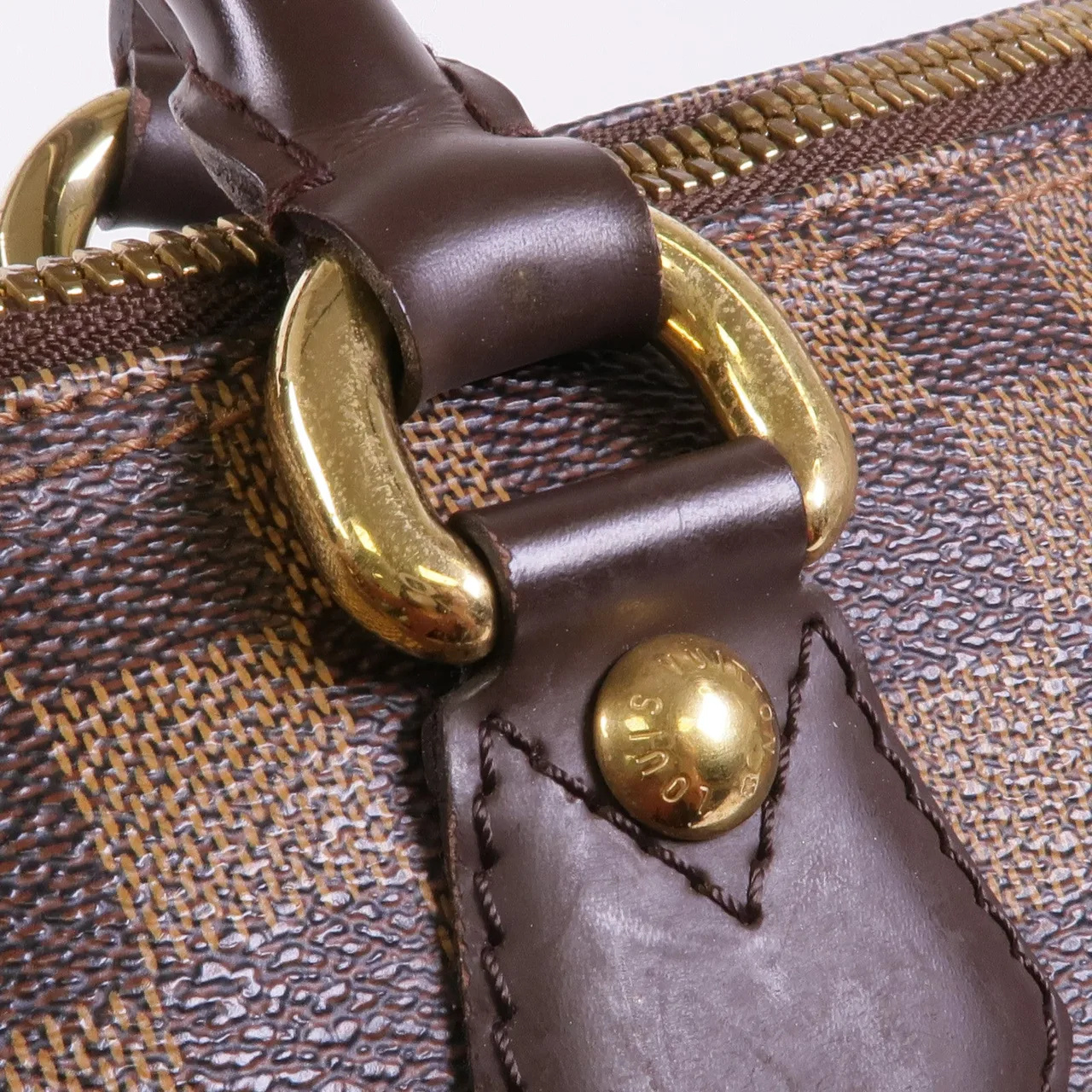 LOUIS VUITTON Saleya N51182 肩背包 塗層帆布 棕色 塗層帆布 中古品A - 縮圖 11