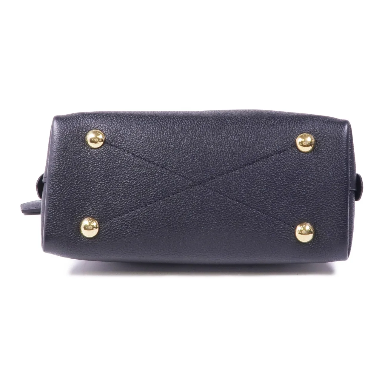 LOUIS VUITTON Alma M44829 兩用包 牛皮 黑色 牛皮 中古品A - 縮圖 4