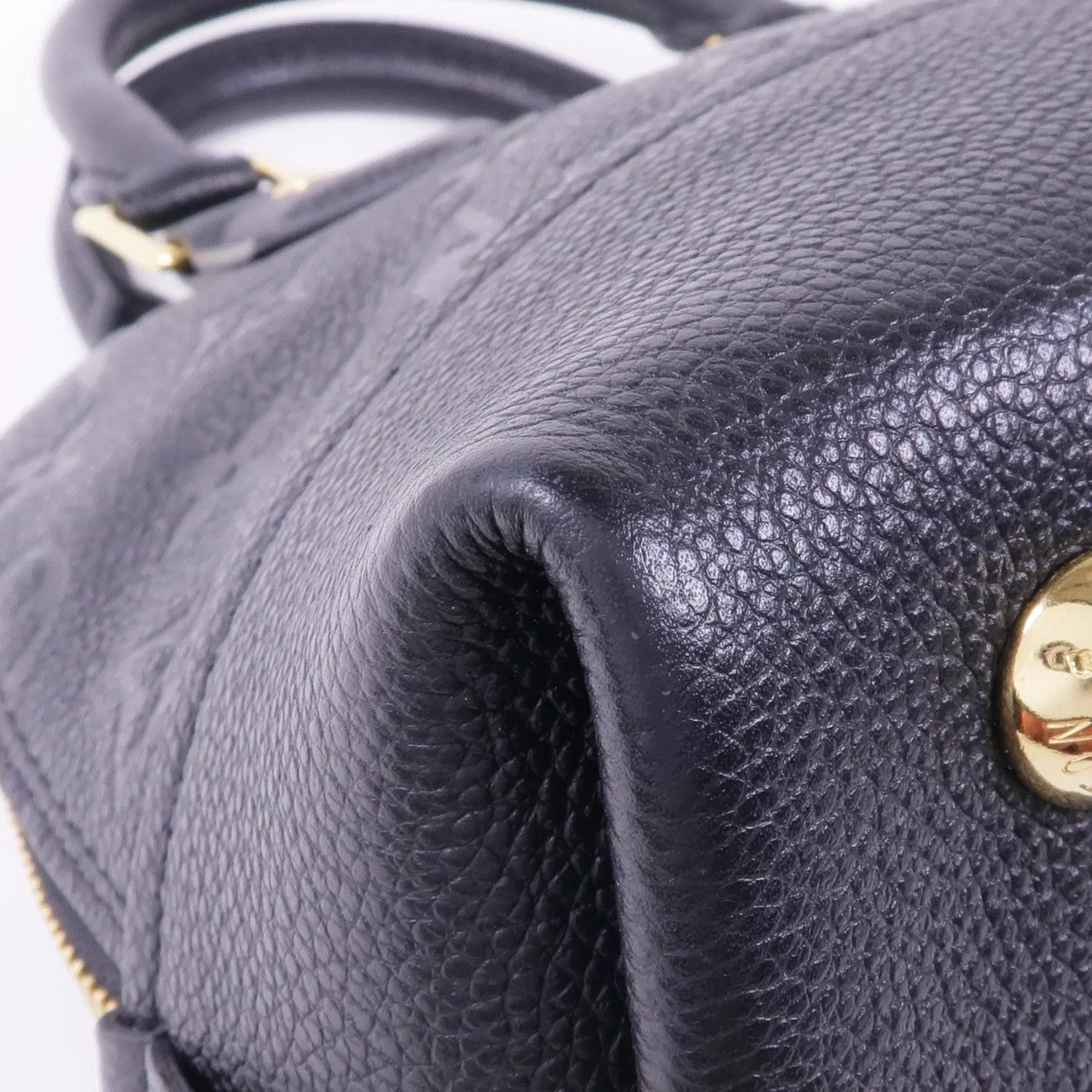 LOUIS VUITTON Alma M44829 兩用包 牛皮 黑色 牛皮 中古品A - 縮圖 10