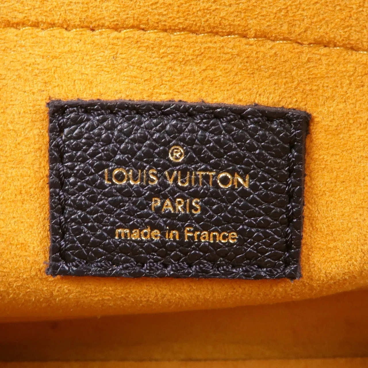 LOUIS VUITTON Alma M44829 兩用包 牛皮 黑色 牛皮 中古品A - 縮圖 12