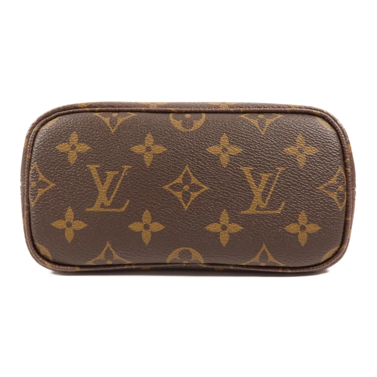 LOUIS VUITTON Neverfull M46786 兩用包 塗層帆布 棕色 / Strap Pink 塗層帆布 中古品A - 縮圖 4