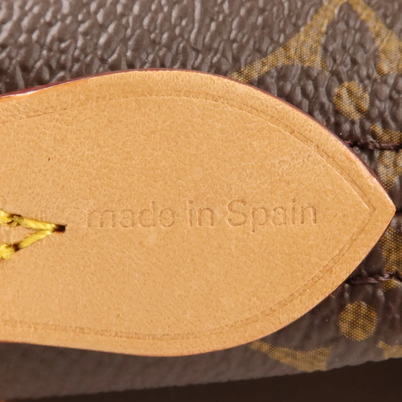 LOUIS VUITTON Neverfull M46786 兩用包 塗層帆布 棕色 / Strap Pink 塗層帆布 中古品A - 縮圖 12