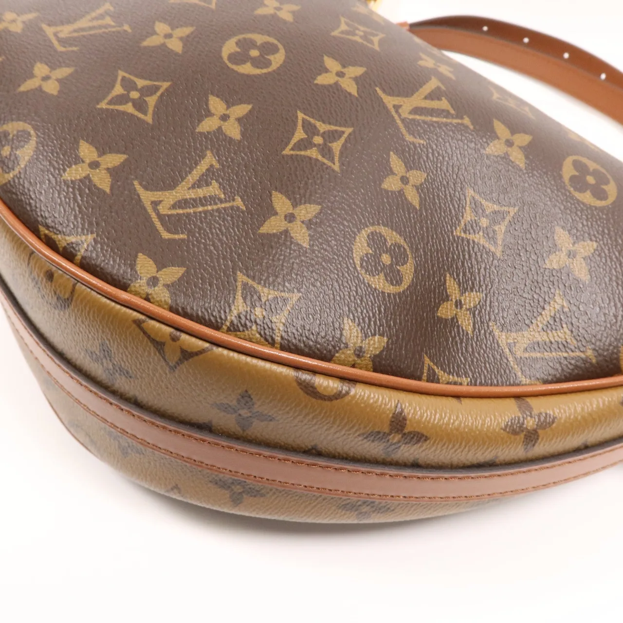 LOUIS VUITTON Loop M46311 兩用包 塗層帆布 棕色 塗層帆布 中古品A - 縮圖 6