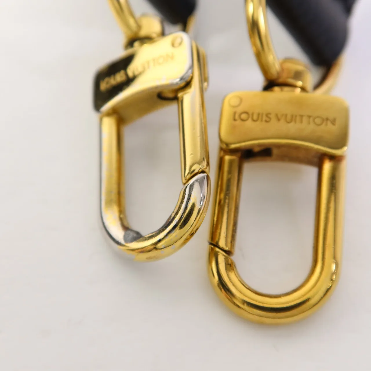 LOUIS VUITTON Pochette Metis M41487 兩用包 牛皮 黑色 牛皮 中古品B - 縮圖 10