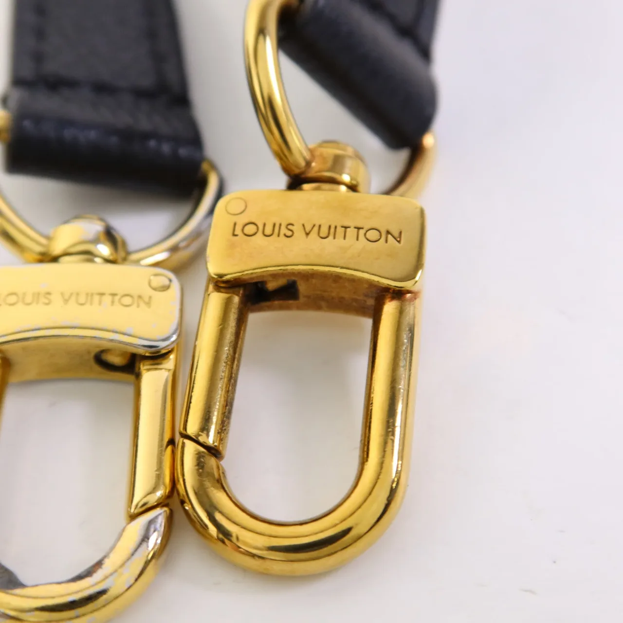 LOUIS VUITTON Pochette Metis M41487 兩用包 牛皮 黑色 牛皮 中古品B - 縮圖 11