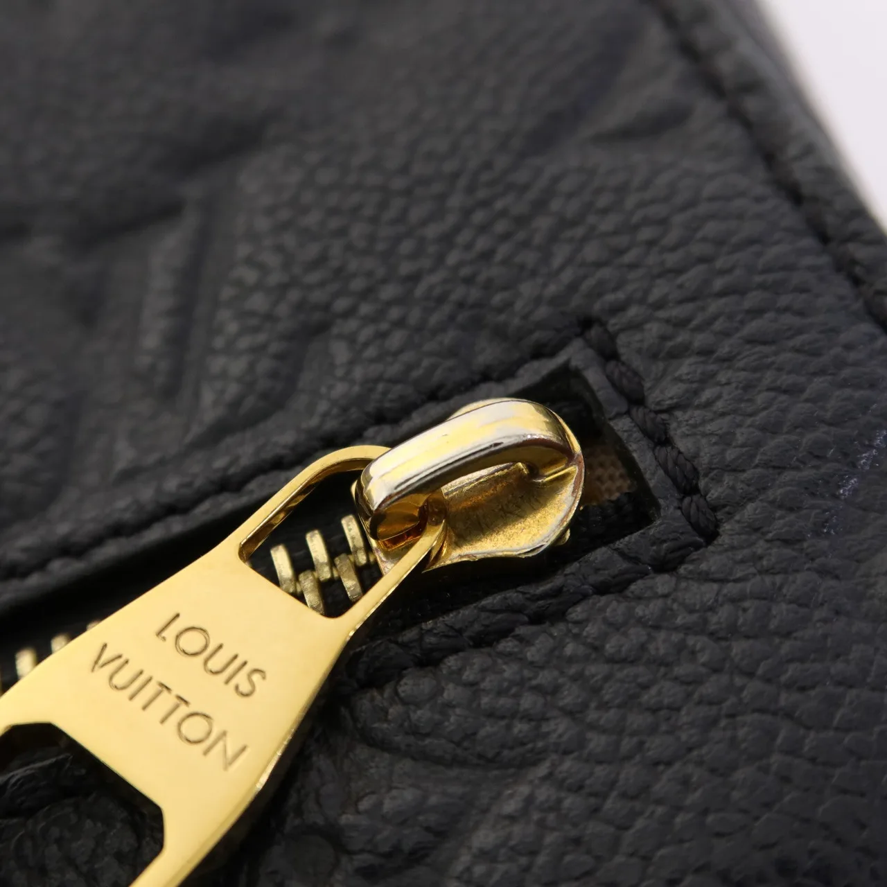 LOUIS VUITTON Pochette Metis M41487 兩用包 牛皮 黑色 牛皮 中古品B - 縮圖 13