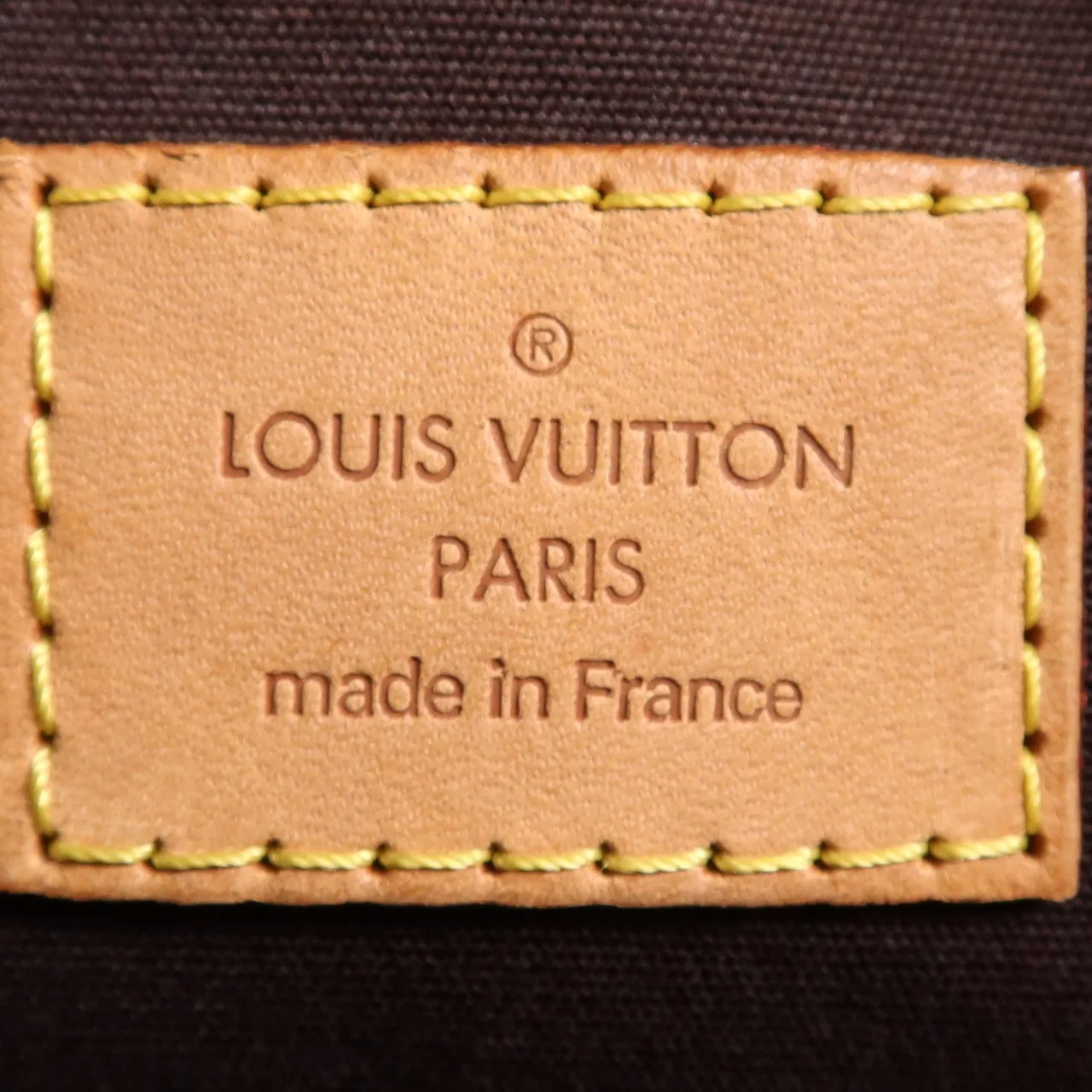 LOUIS VUITTON M91994 手提包 皮革 紅色 皮革 中古品B - 縮圖 14