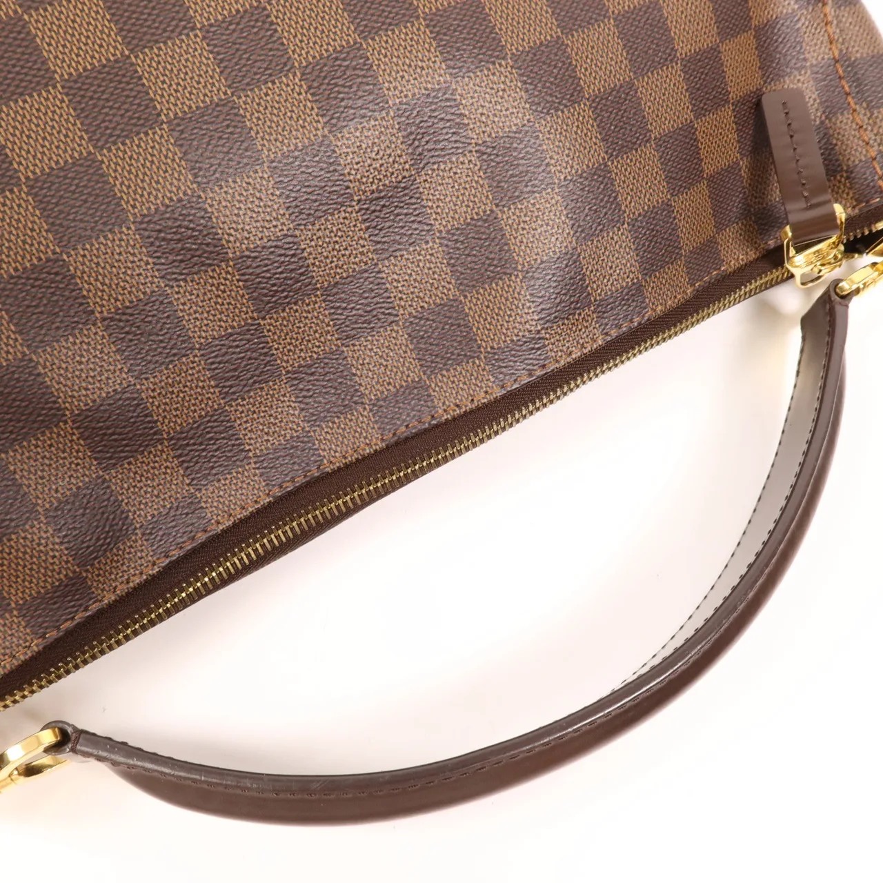 LOUIS VUITTON Portobello N41184 手提包 塗層帆布 棕色 / Brown 塗層帆布 中古品A - 縮圖 5