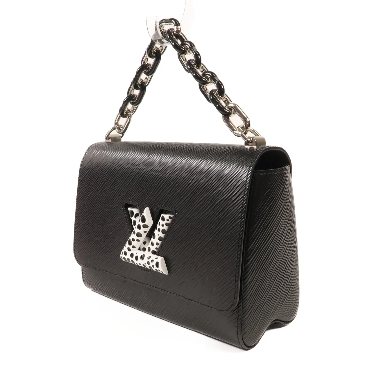 LOUIS VUITTON Twist M21694 兩用包 牛皮 黑色 牛皮 中古品A - 縮圖 3