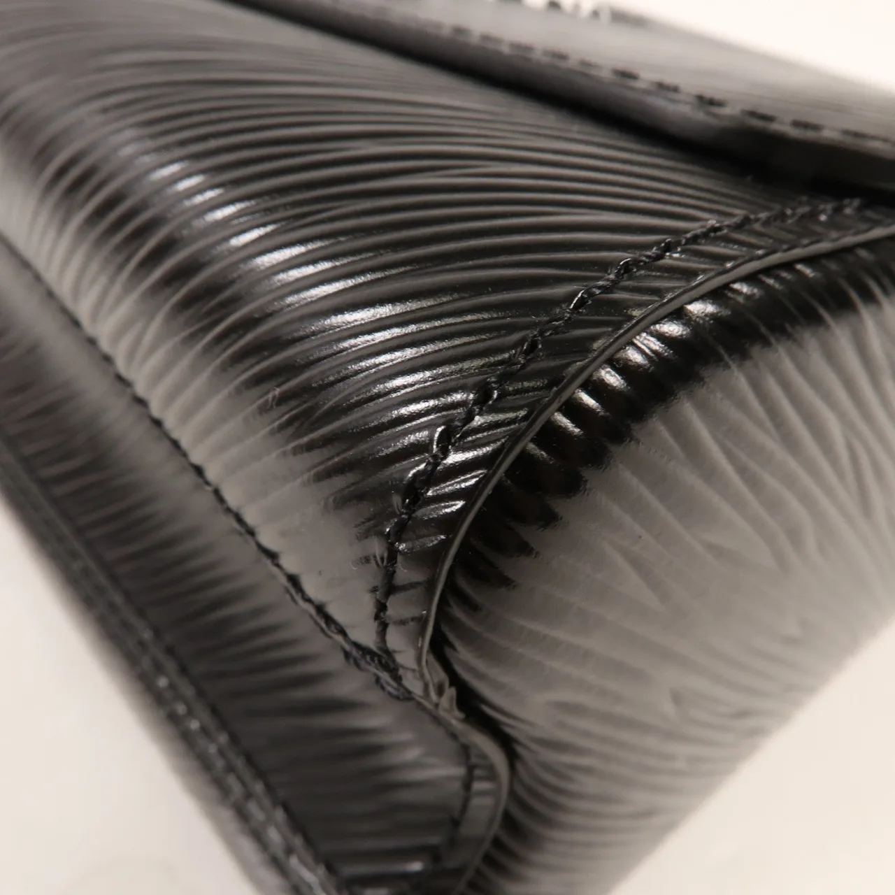 LOUIS VUITTON Twist M21694 兩用包 牛皮 黑色 牛皮 中古品A - 縮圖 7