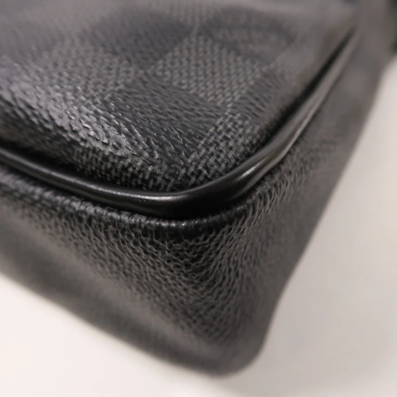 LOUIS VUITTON Porte Documents N41478 兩用包 塗層帆布 黑色 / Black 塗層帆布 中古品B - 縮圖 12