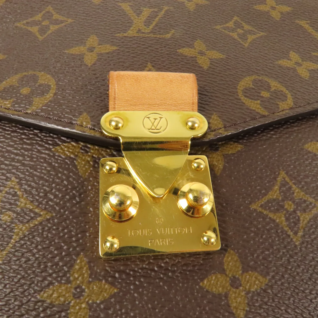 LOUIS VUITTON Pochette Metis M44875 兩用包 塗層帆布 棕色 塗層帆布 中古品B - 縮圖 8