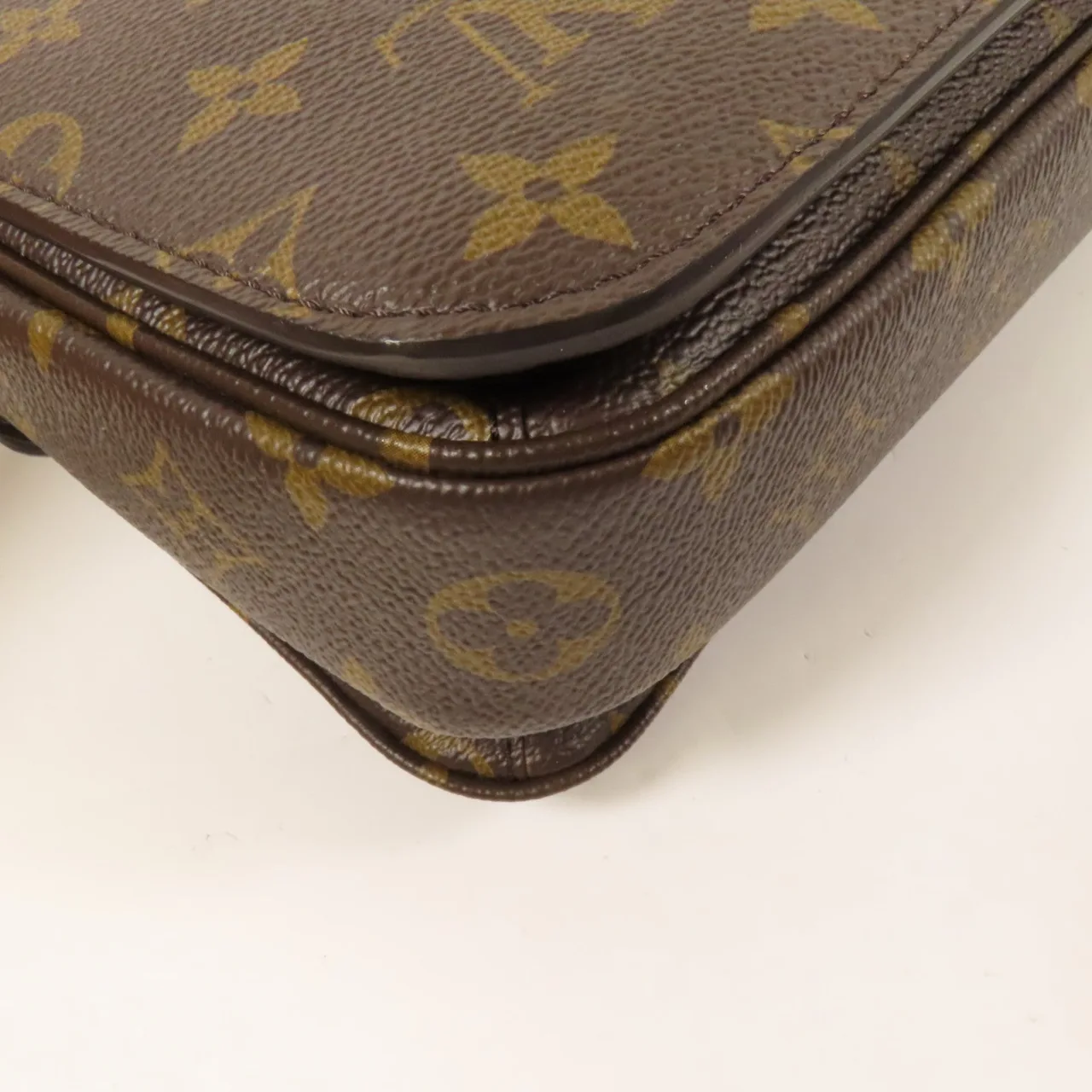 LOUIS VUITTON Pochette Metis M44875 兩用包 塗層帆布 棕色 塗層帆布 中古品B - 縮圖 14