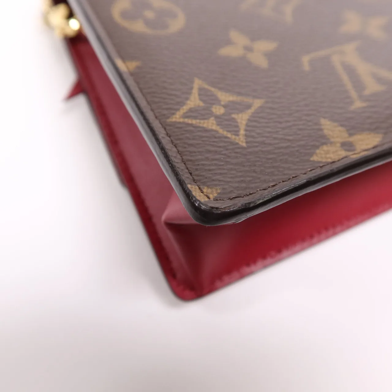 LOUIS VUITTON M69578 肩背包 塗層帆布 棕色 / 紅色 塗層帆布 中古品A - 縮圖 8