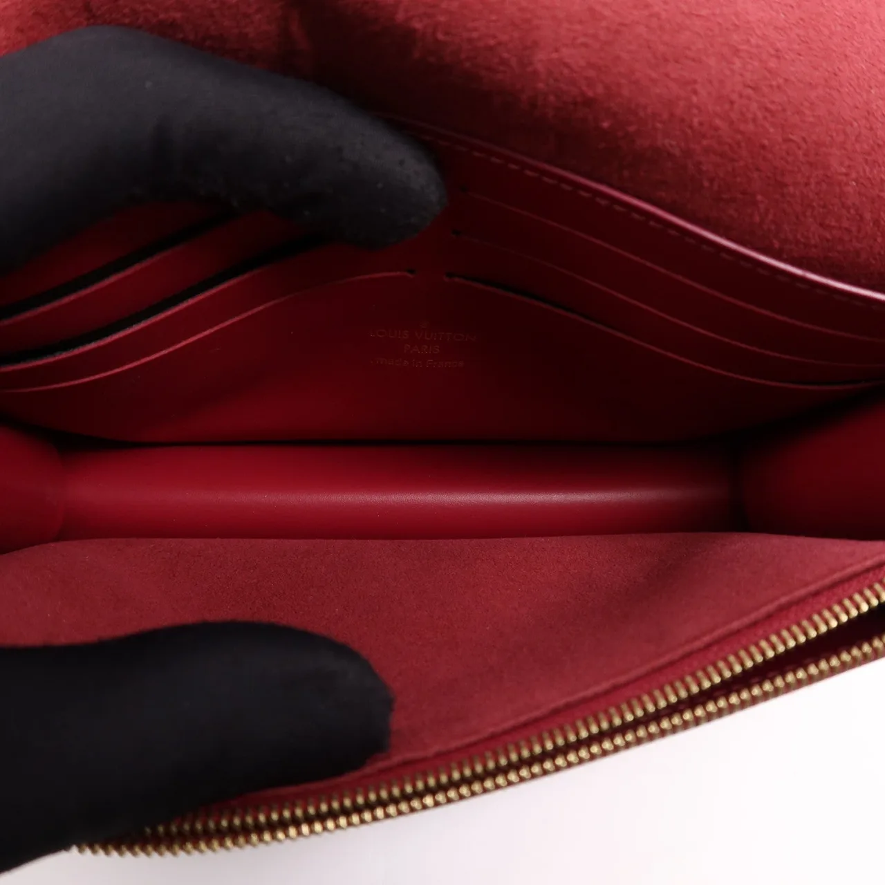 LOUIS VUITTON M69578 肩背包 塗層帆布 棕色 / 紅色 塗層帆布 中古品A - 縮圖 14