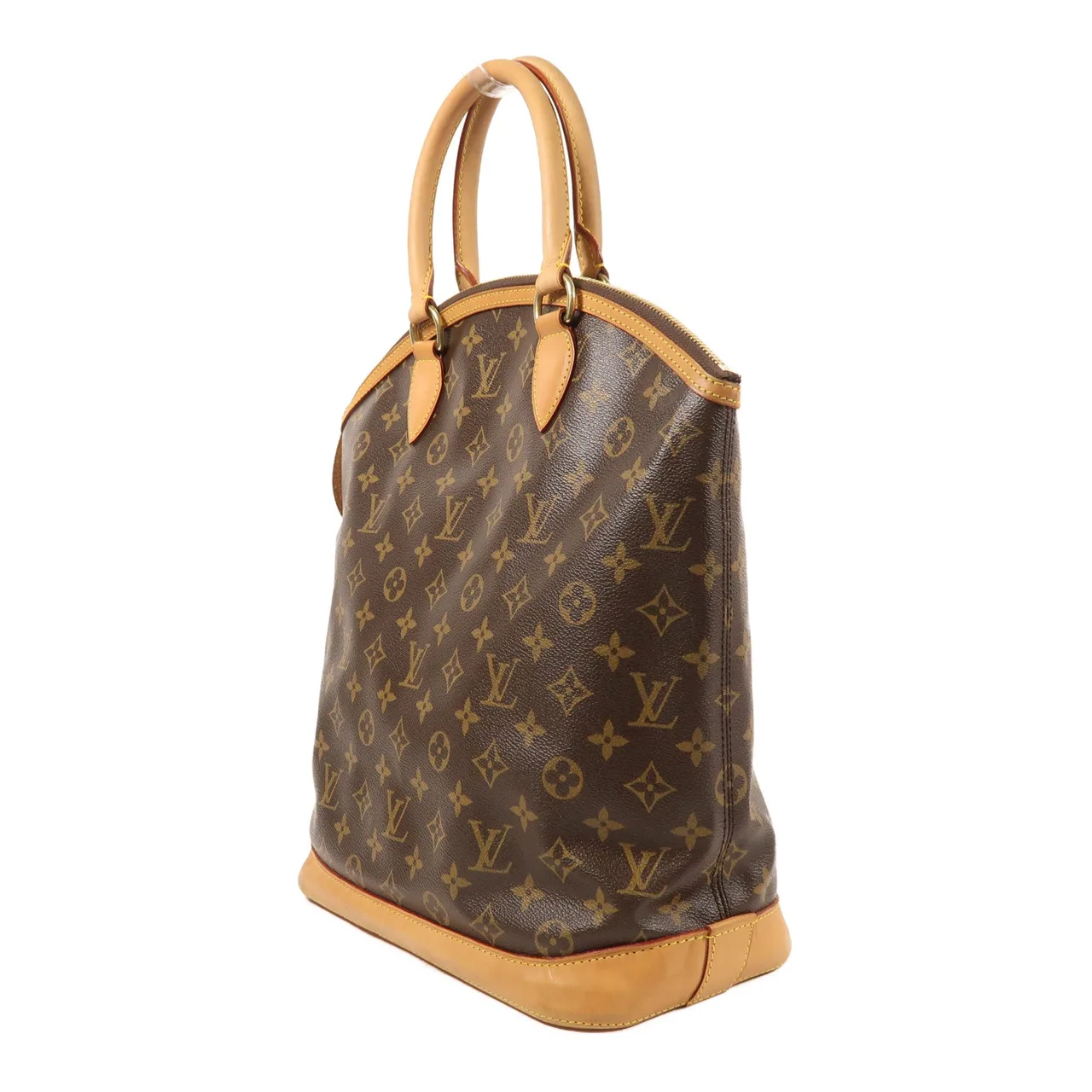 LOUIS VUITTON Lockit Vertical M40103 手提包 塗層帆布 棕色 塗層帆布 中古品B - 縮圖 3