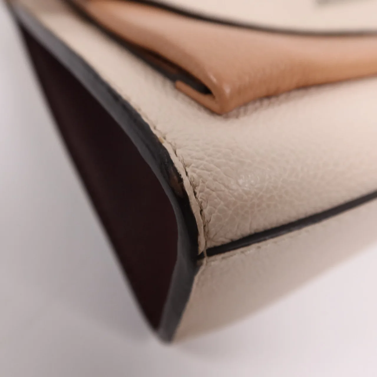 LOUIS VUITTON Lock Me M52777 肩背包 牛皮 粉色 / 紫色 / Beige/Brown 牛皮 中古品B - 縮圖 5