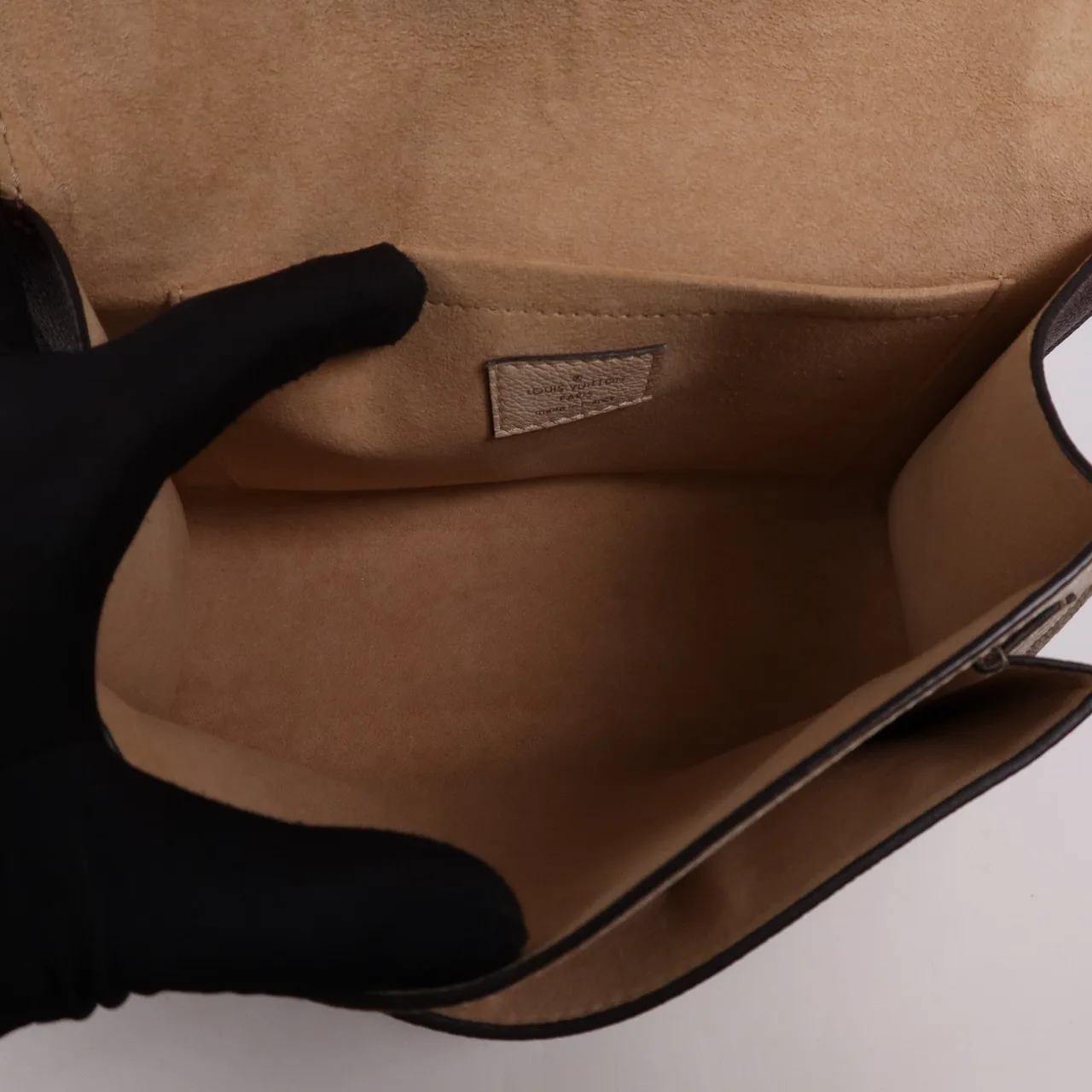 LOUIS VUITTON Lock Me M52777 肩背包 牛皮 粉色 / 紫色 / Beige/Brown 牛皮 中古品B - 縮圖 12