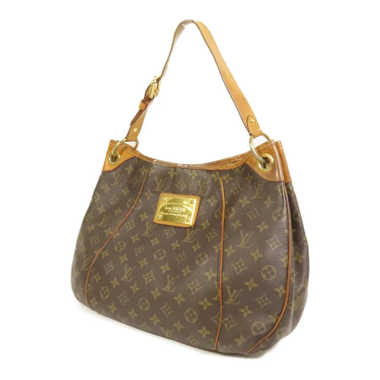 LOUIS VUITTON Galliera M56382 Shoulder Bag Coated Canvas 棕色 Coated Canvas Rank B - Thumbnail 3