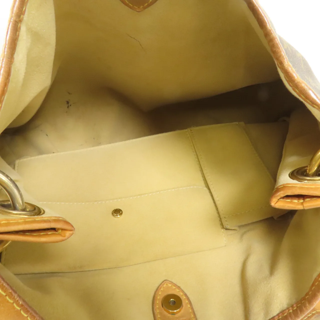 LOUIS VUITTON Galliera M56382 Shoulder Bag Coated Canvas 棕色 Coated Canvas Rank B - Thumbnail 6