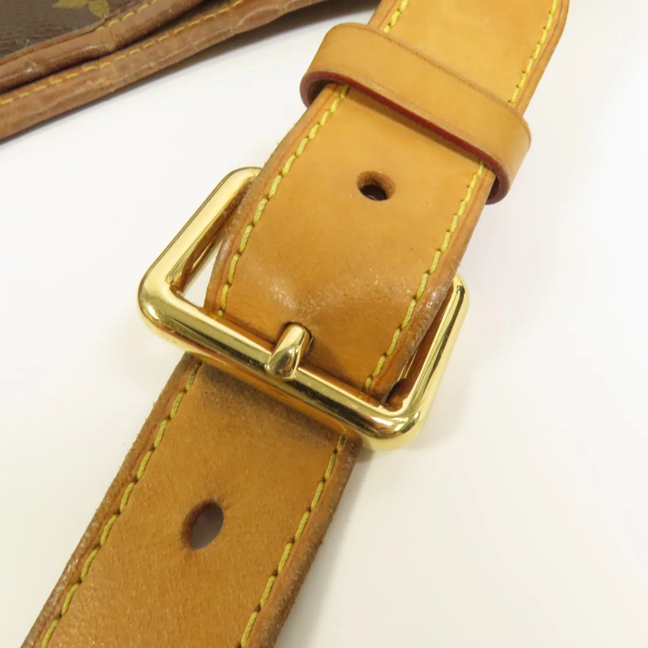 LOUIS VUITTON Galliera M56382 Shoulder Bag Coated Canvas 棕色 Coated Canvas Rank B - Thumbnail 8