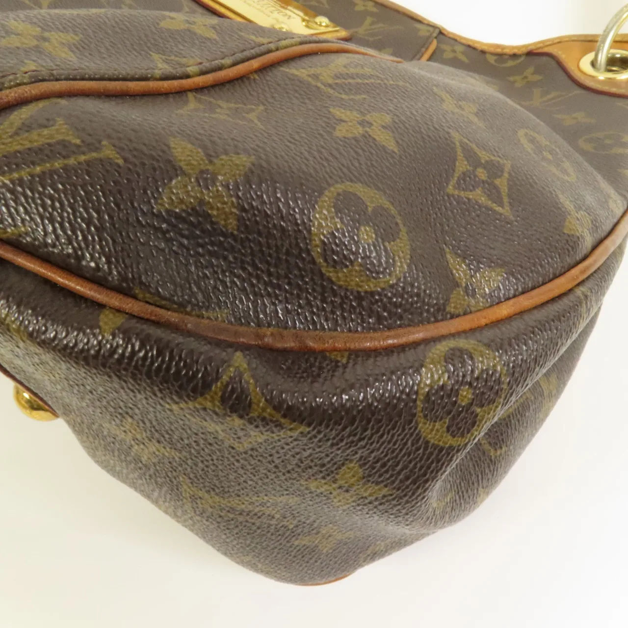 LOUIS VUITTON Galliera M56382 Shoulder Bag Coated Canvas 棕色 Coated Canvas Rank B - Thumbnail 13