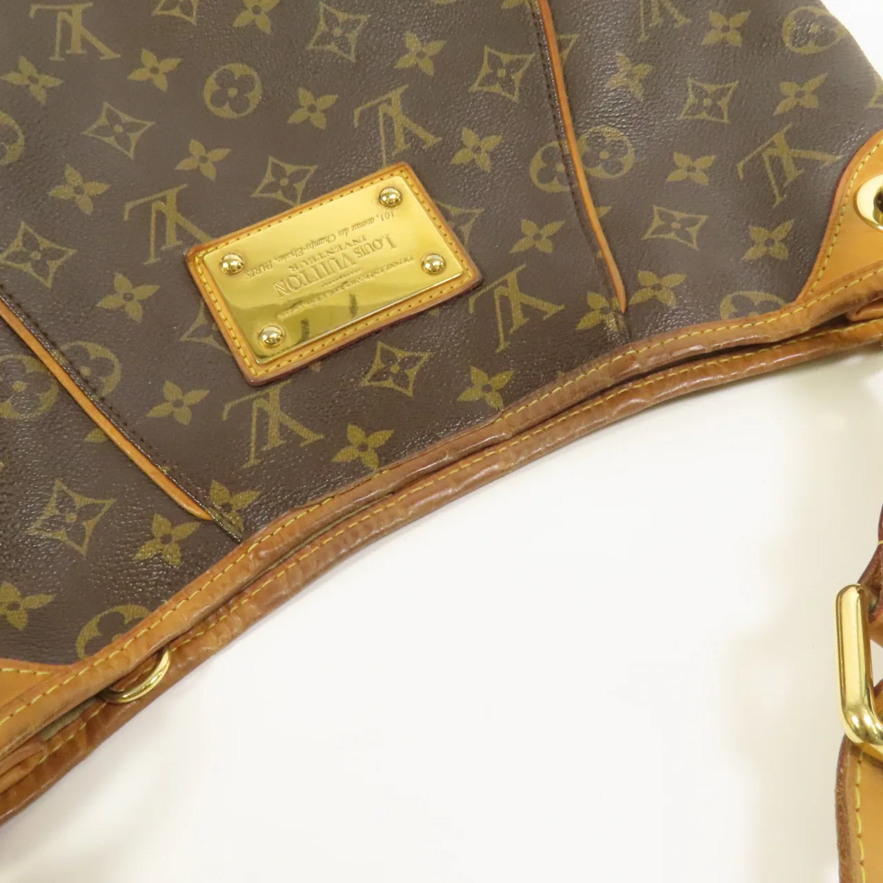 LOUIS VUITTON Galliera M56382 Shoulder Bag Coated Canvas 棕色 Coated Canvas Rank B - Thumbnail 16
