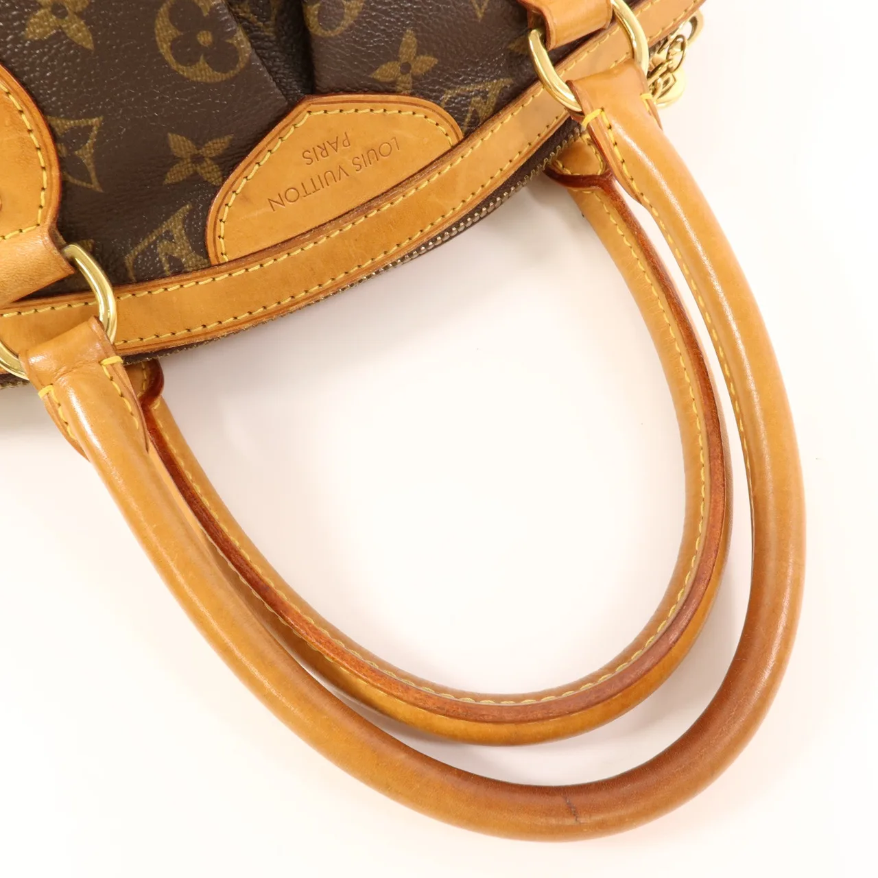 LOUIS VUITTON Tivoli M40143 Handbag Coated Canvas 棕色 / Brown Coated Canvas Rank B - Thumbnail 8