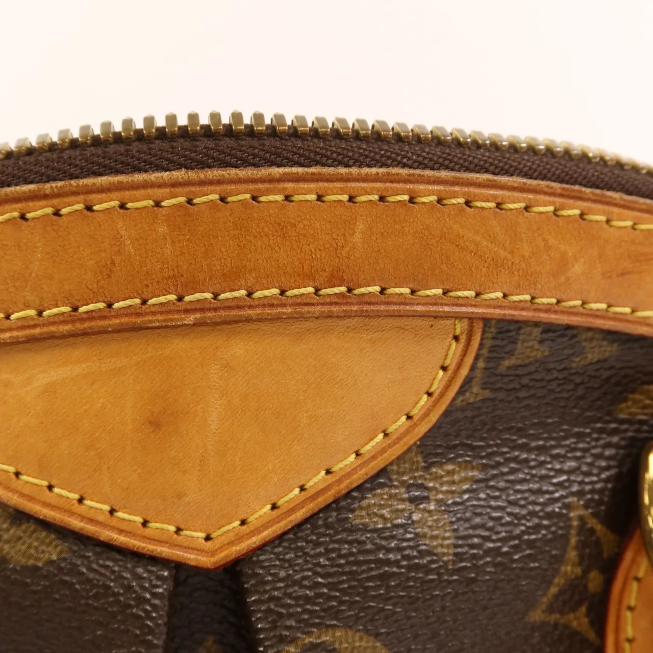 LOUIS VUITTON Tivoli M40143 Handbag Coated Canvas 棕色 / Brown Coated Canvas Rank B - Thumbnail 15