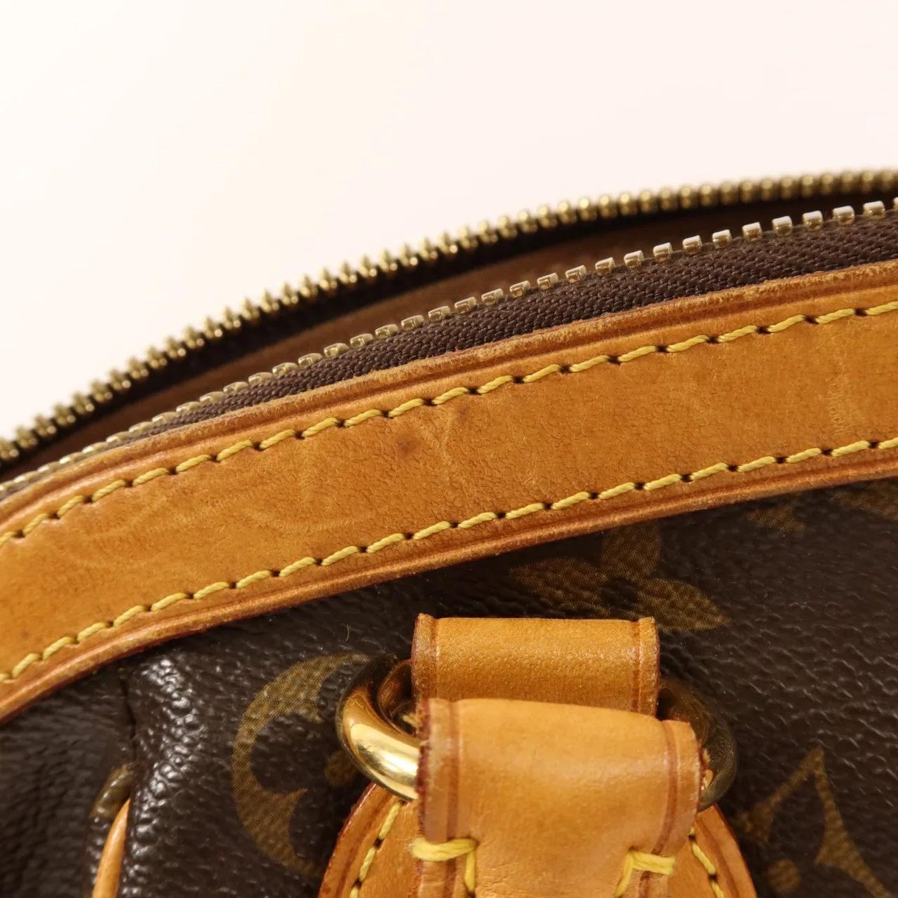 LOUIS VUITTON Tivoli M40143 Handbag Coated Canvas 棕色 / Brown Coated Canvas Rank B - Thumbnail 16