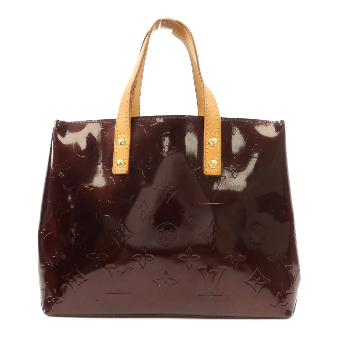 LOUIS VUITTON M91993 Handbag Leather 紅色 / Red Leather Rank B - Thumbnail 2