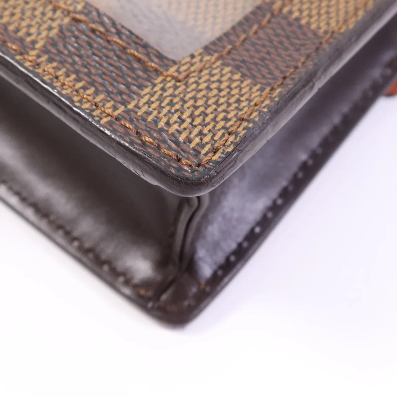 LOUIS VUITTON Portobello N45271 Shoulder Bag Coated Canvas 棕色 Coated Canvas Rank B - Thumbnail 7