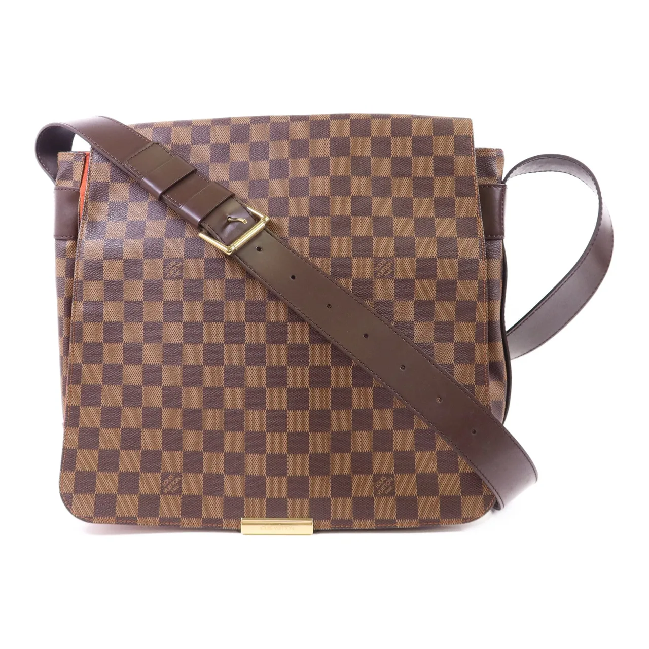 LOUIS VUITTON Bastille N45258 Shoulder Bag Coated Canvas 棕色