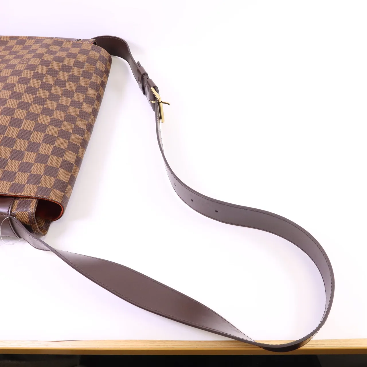 LOUIS VUITTON Bastille N45258 Shoulder Bag Coated Canvas 棕色 Coated Canvas Rank B - Thumbnail 5