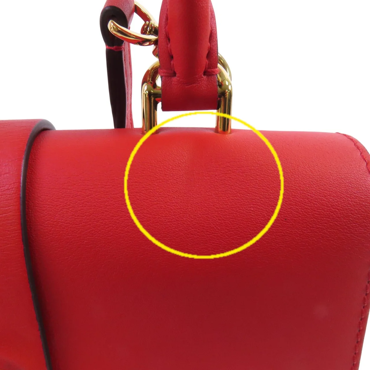 LOUIS VUITTON Locky M44322 2-Way Bag Coated Canvas 棕色 / 紅色 / Red Coated Canvas Rank A - Thumbnail 16