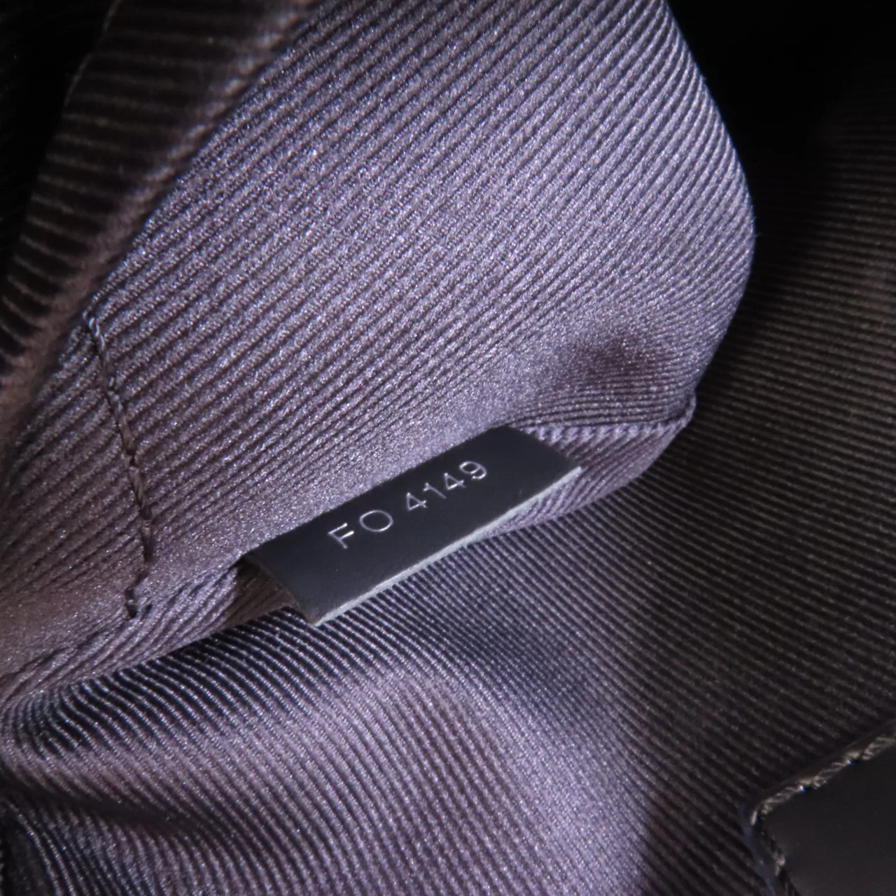 LOUIS VUITTON Danube Slim N40239 肩背包 塗層帆布 黑色 塗層帆布 中古品A - 縮圖 7