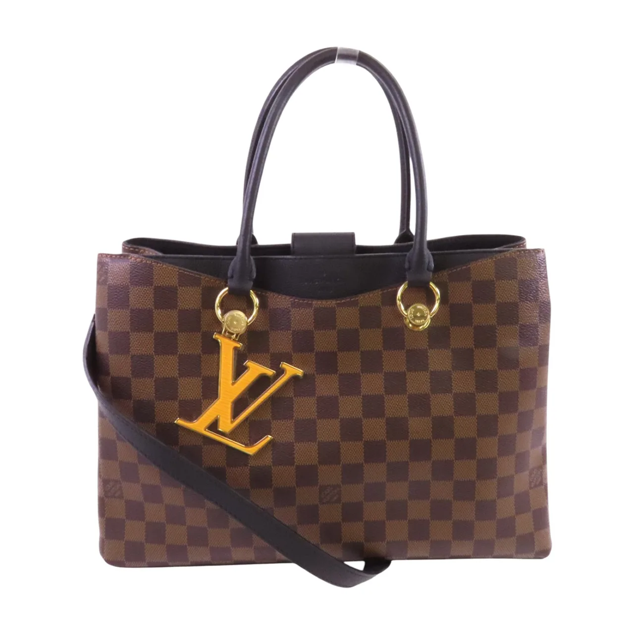 LOUIS VUITTON N40050 2-Way Bag Coated Canvas 棕色