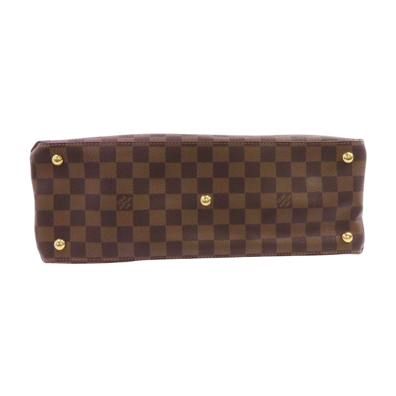 LOUIS VUITTON N40050 兩用包 塗層帆布 棕色 塗層帆布 中古品A - 縮圖 4