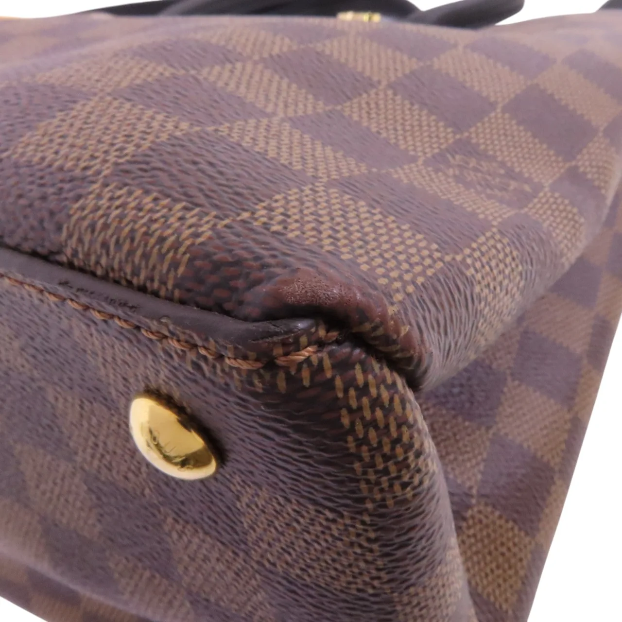 LOUIS VUITTON N40050 兩用包 塗層帆布 棕色 塗層帆布 中古品A - 縮圖 12