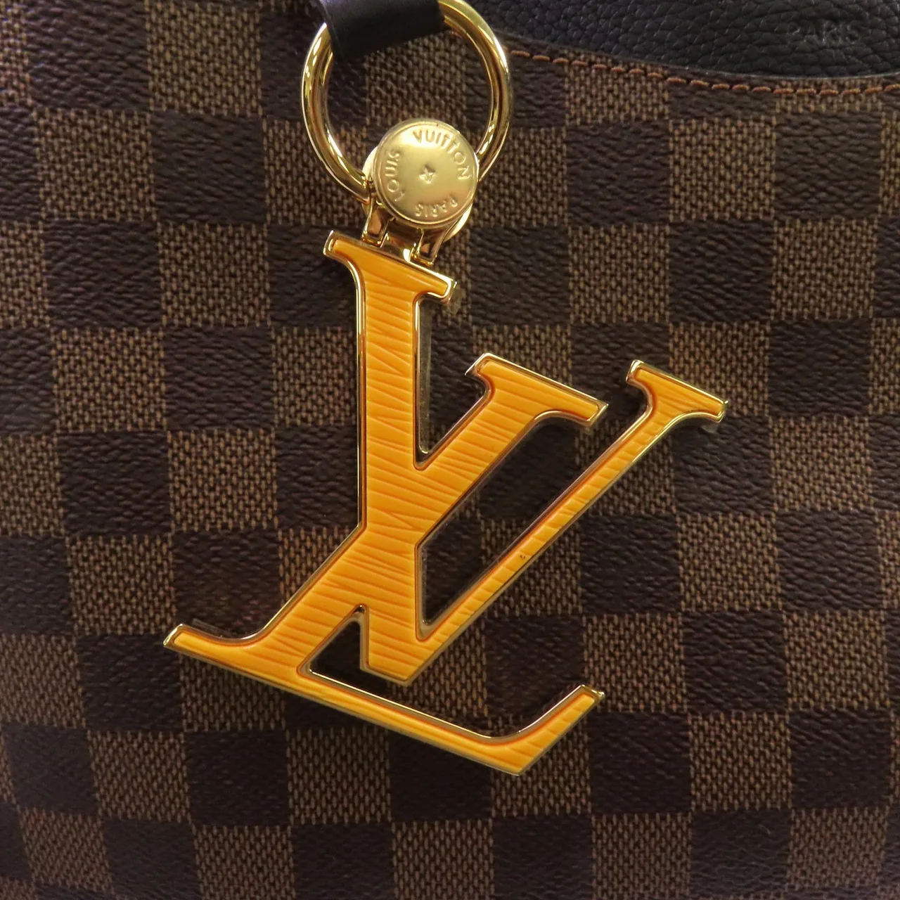 LOUIS VUITTON N40050 兩用包 塗層帆布 棕色 塗層帆布 中古品A - 縮圖 15