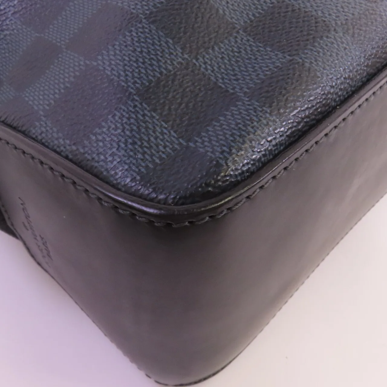 LOUIS VUITTON N41351 兩用包 塗層帆布 海軍藍 / 黑色 塗層帆布 中古品B - 縮圖 8